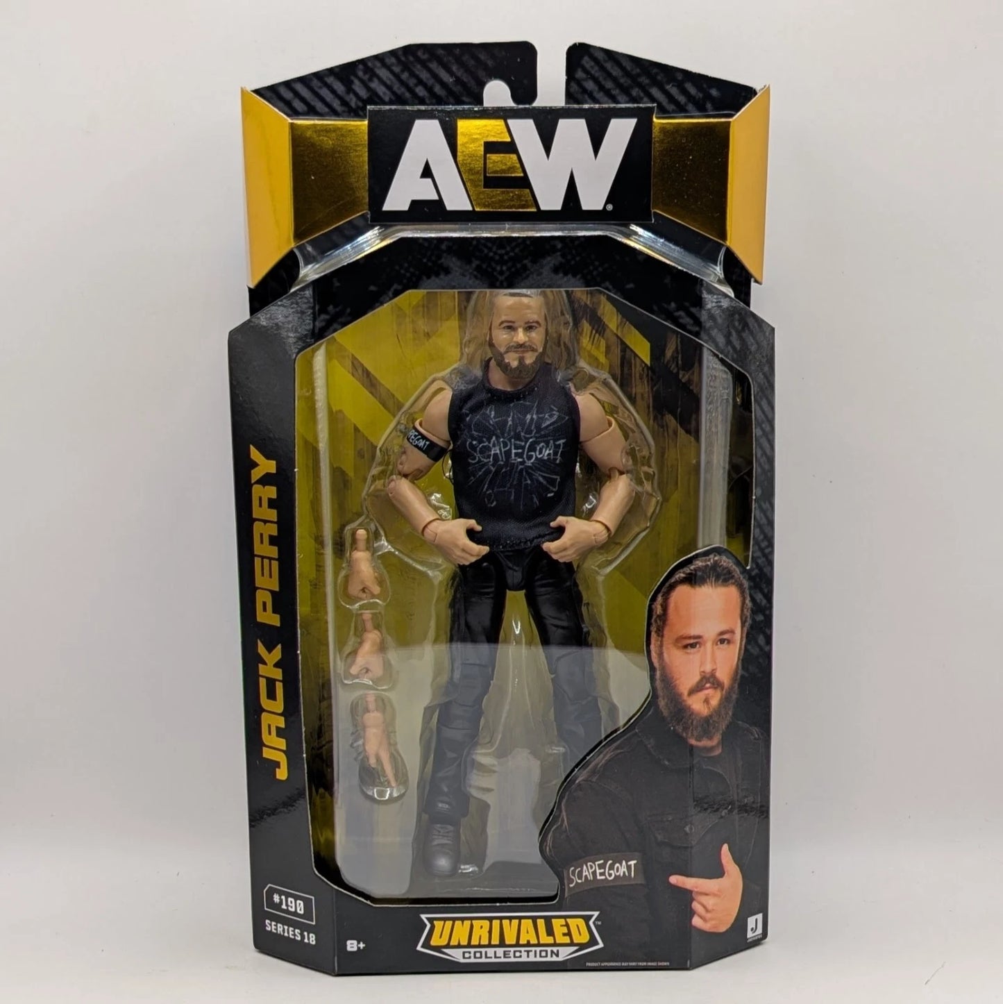 2025 AEW Jazwares Unrivaled Collection Series 18 #190 Jack Perry