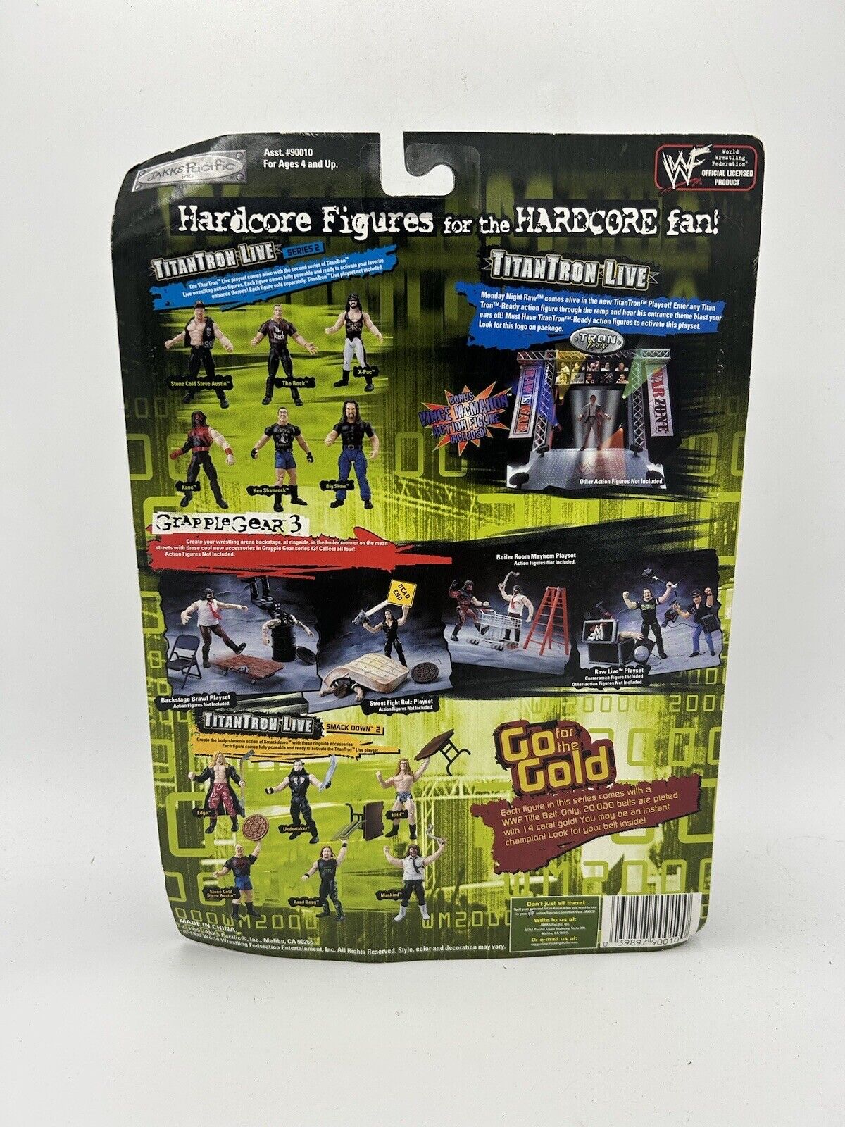 激レア】WWF タイタントロン・ライブ シリーズ2 ザ・ロック フィギュア 1999 WWF Jakks Pacific Titantron Live Series 2 Ken Shamrock