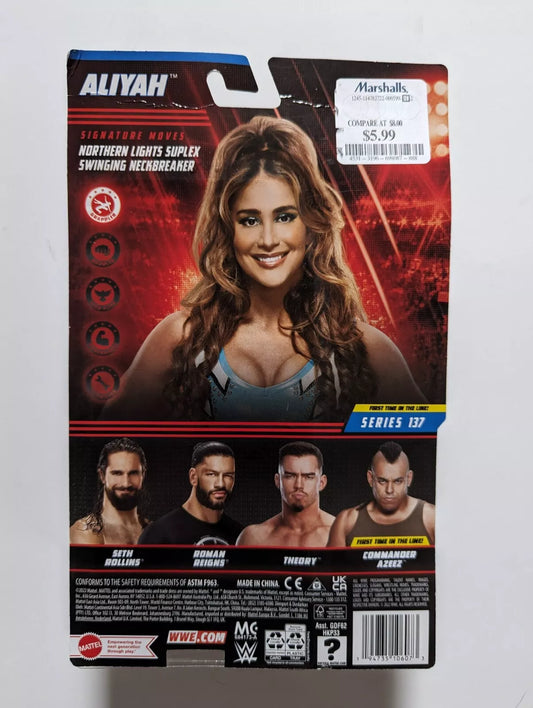 2023 WWE Mattel Basic Series 137 Aliyah