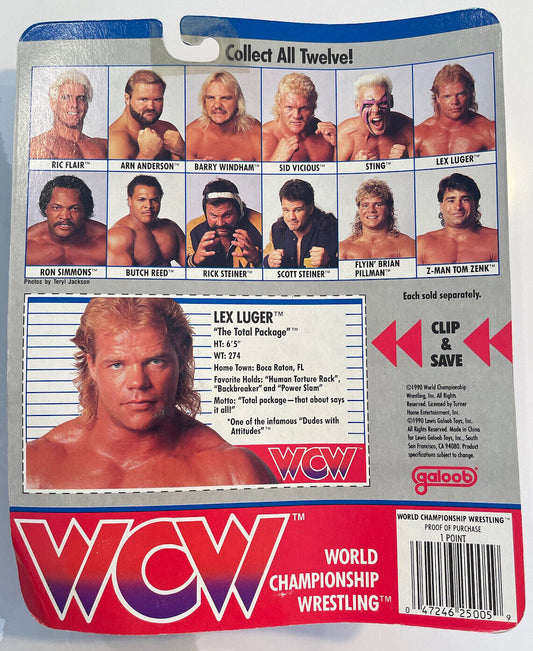 1990 WCW Galoob Series 1 Lex Luger