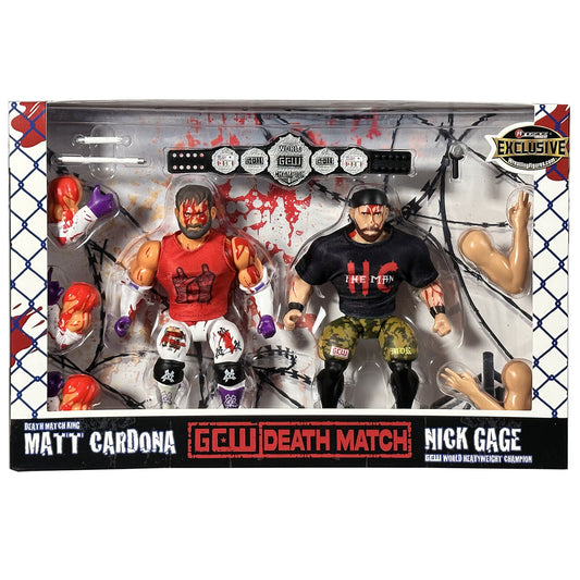 2023 GCW Bell to Bell Ringside Collectibles Exclusive Death Match: Matt Cardona vs. Nick Gage [Bloody]