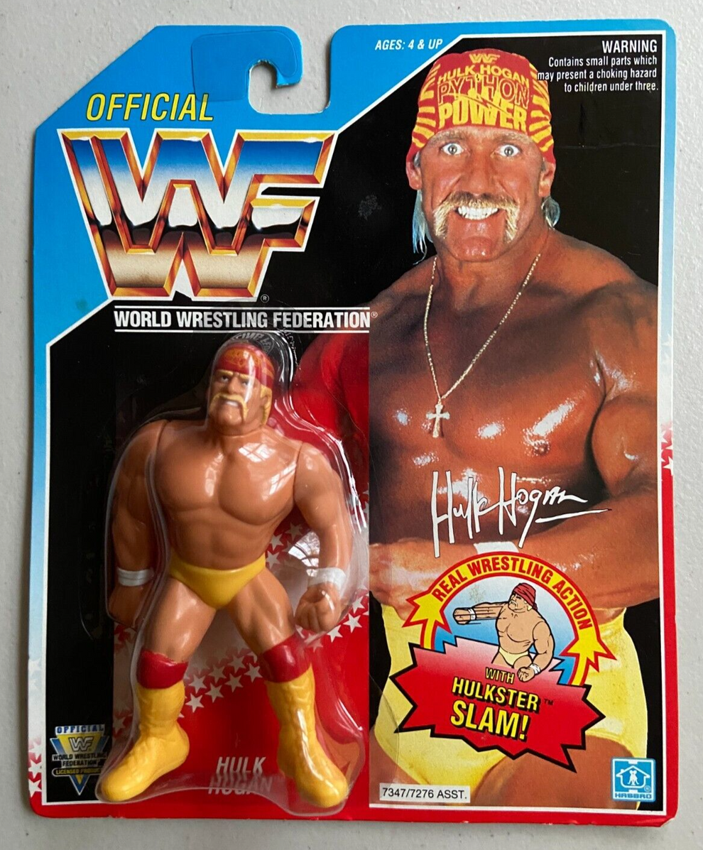 1993 Wwf Hasbro Series 5 Hulk Hogan With Hulkster Slam Wrestling