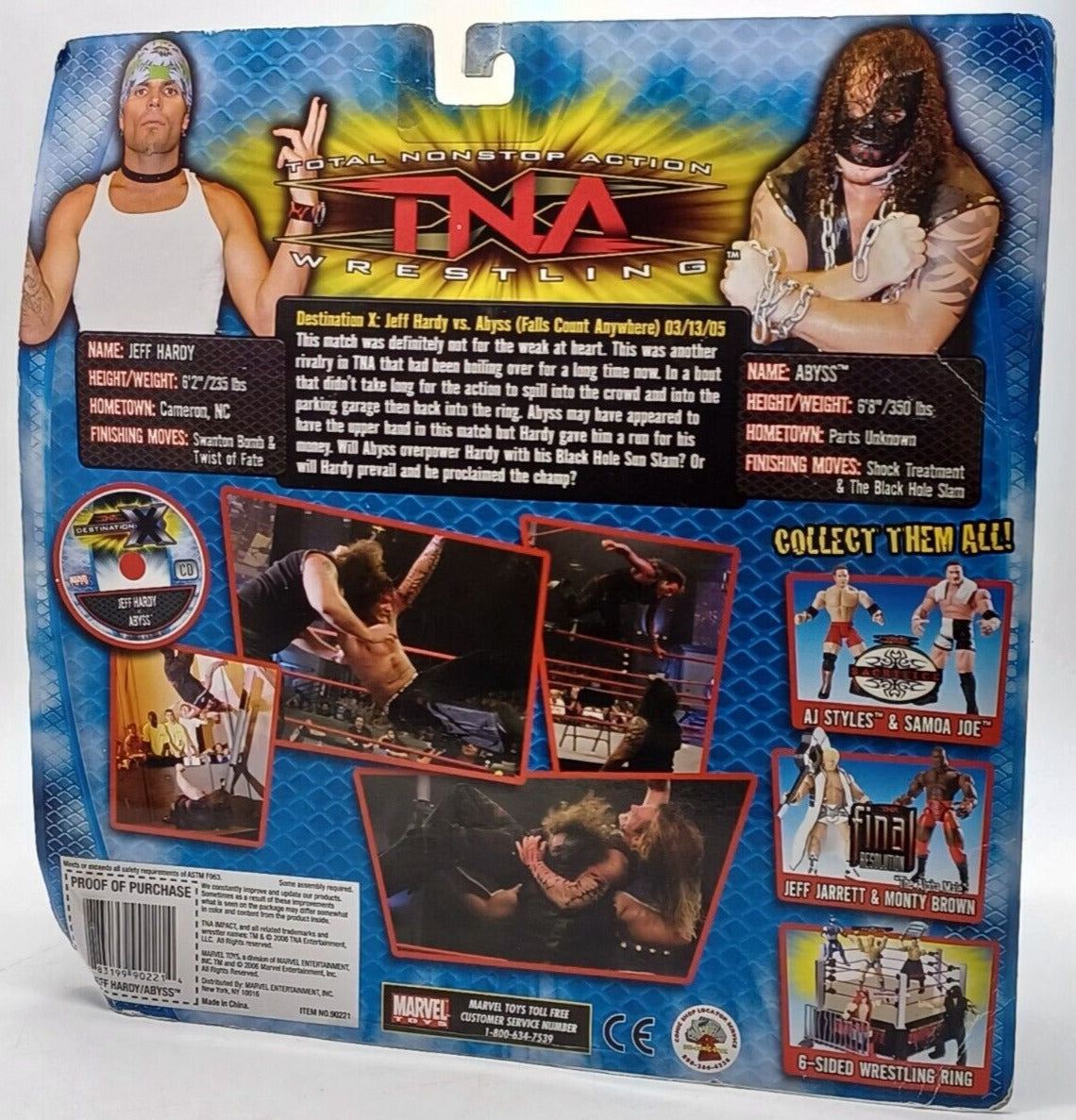 2006 Total Nonstop Action [TNA] Wrestling Marvel Toys Series 2 