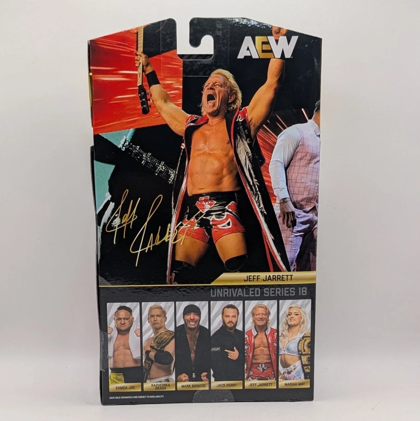 2025 AEW Jazwares Unrivaled Collection Series 18 #191 Jeff Jarrett