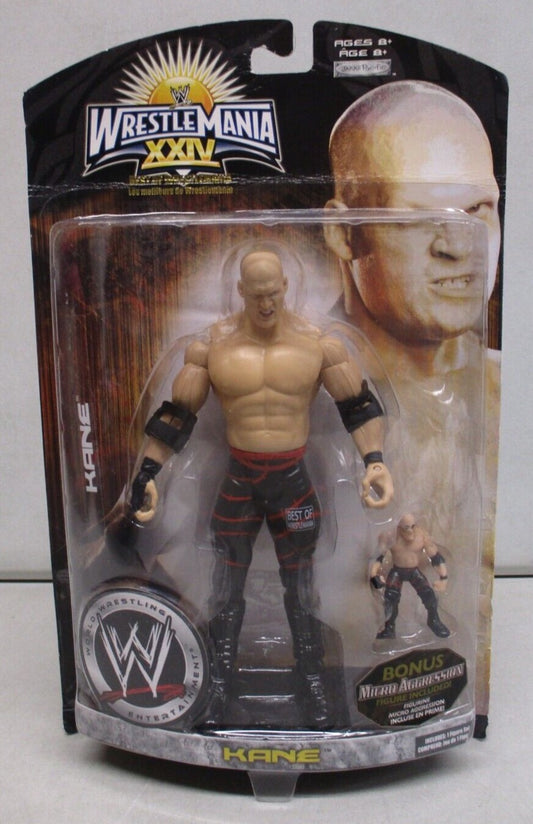 2008 WWE Jakks Pacific Ruthless Aggression Road to WrestleMania XXIV "Best Of WrestleMania" Kane