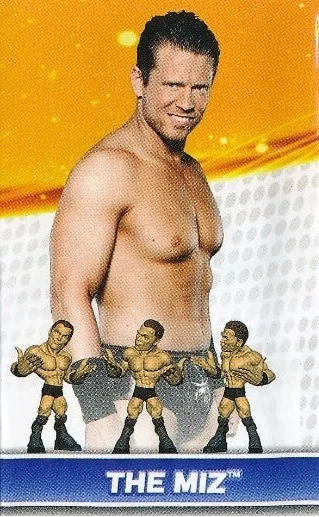 2015 WWE Bulls-i-Toy Eraseez Collectible Puzzle Eraser The Miz