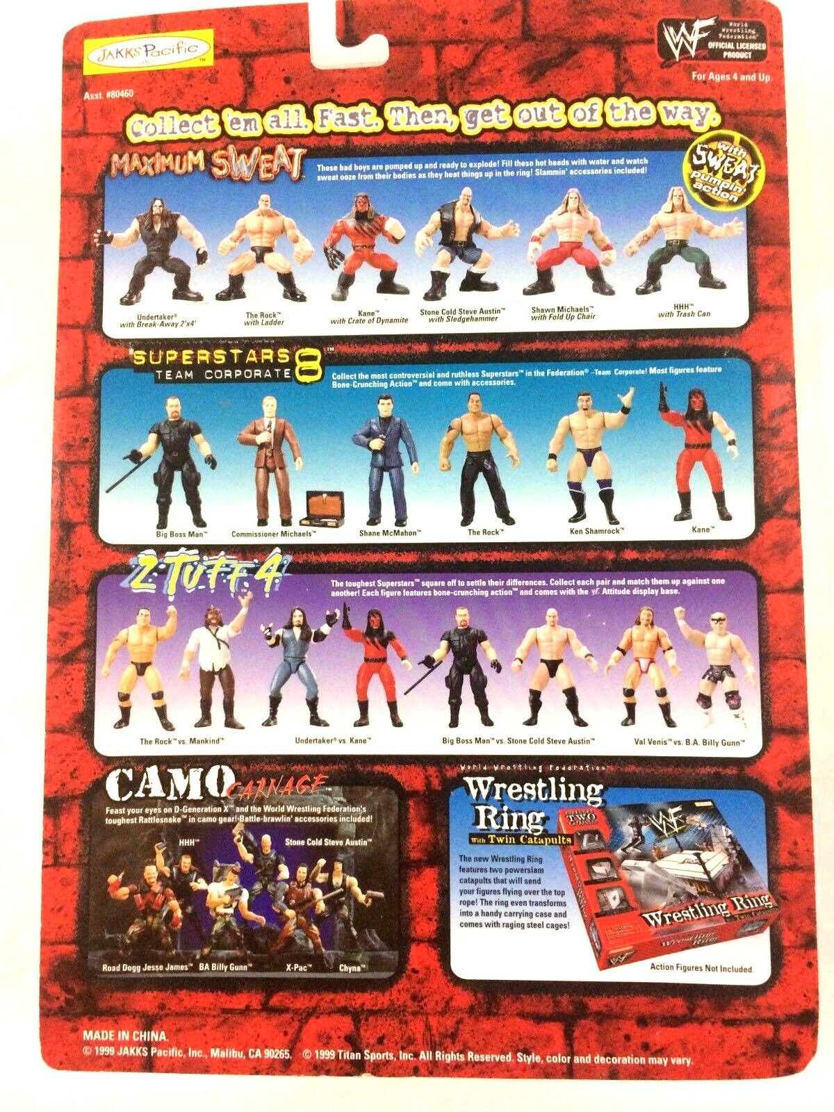 1999 WWF Jakks Pacific SummerSlam '99 