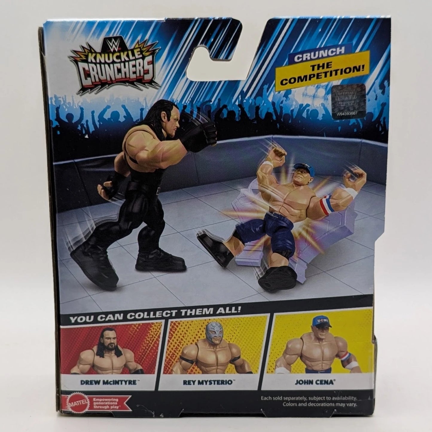 2025 WWE Mattel Knuckle Crunchers Series 6 Undertaker