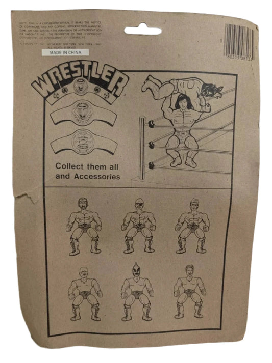 1985 Emson Bootleg/Knockoff IWA Thumb Champs Wrestlers