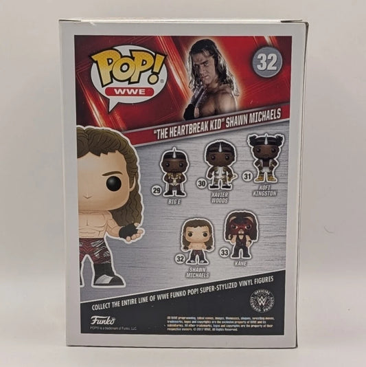 2017 WWE Funko POP! Vinyls 32 "The Heartbreak Kid" Shawn Michaels [Exclusive]