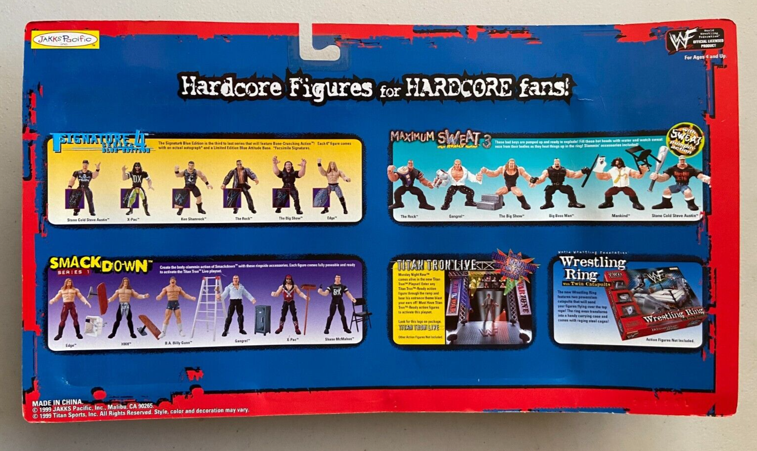 1999 WWF Jakks Pacific Signature Series 4 Box Set: The Big Show