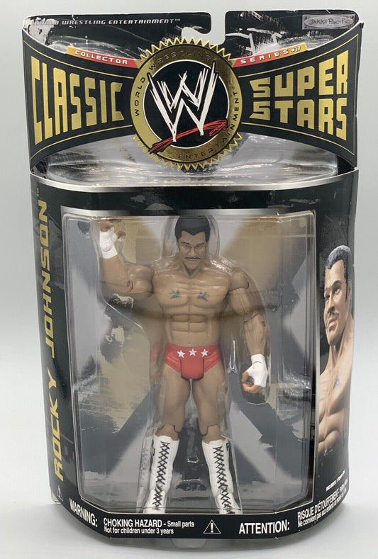 2008 WWE Jakks Pacific Classic Superstars Series 17 Rocky Johnson