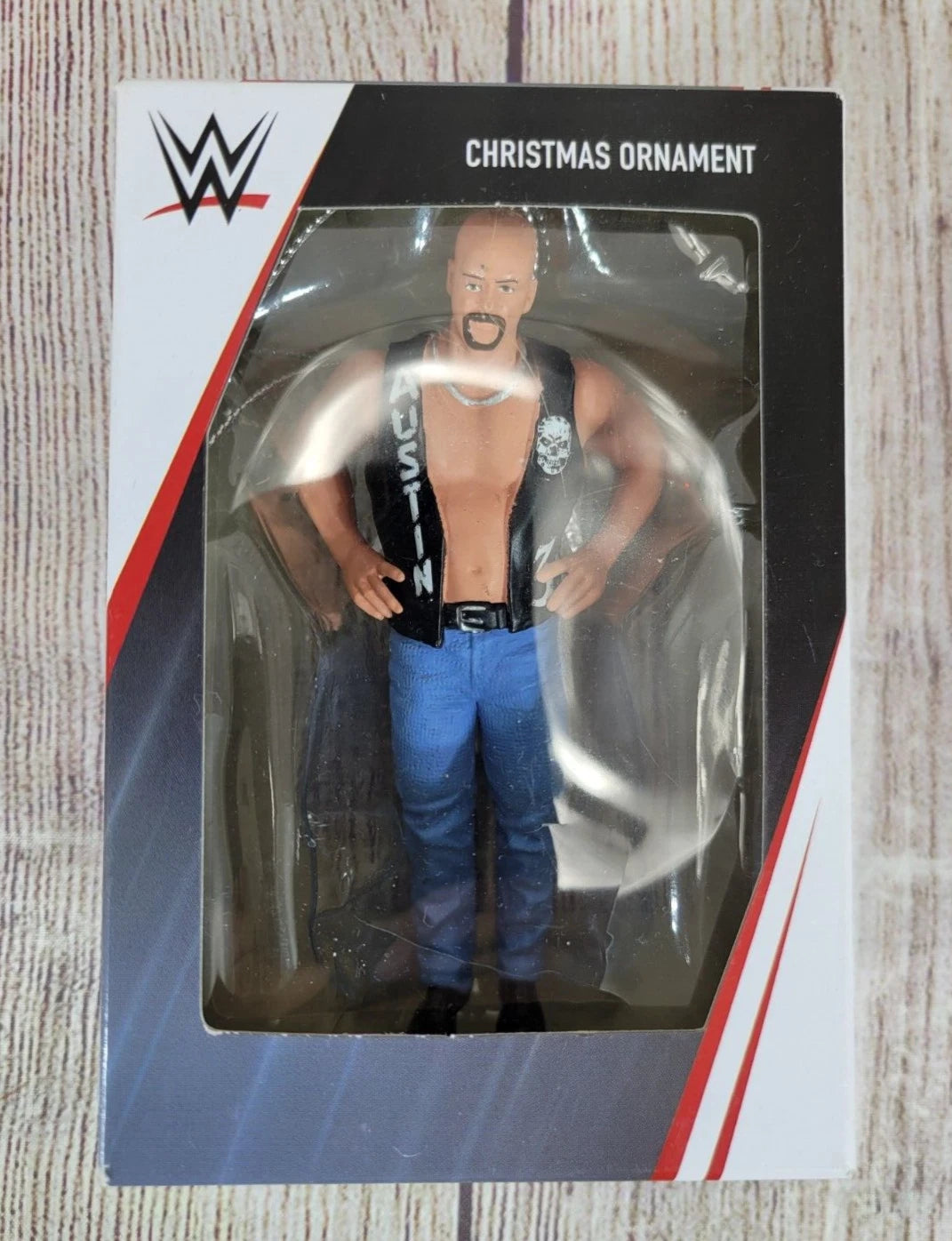 2018 WWE Kurt Adler Stone Cold Steve Austin Christmas Ornament