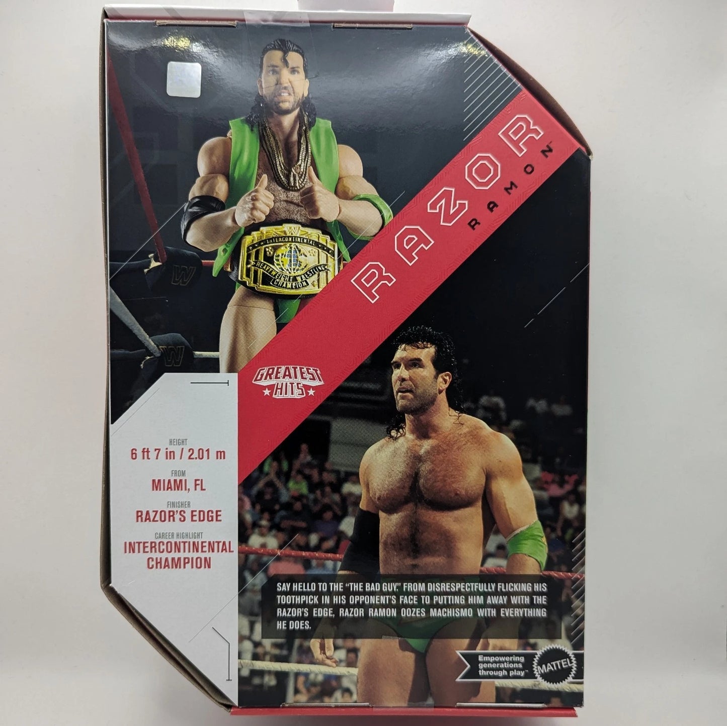 Razor Ramon Ultimate 2025 WWE Mattel Ultimate Edition Greatest Hits Series 6 Razor Ramon ...