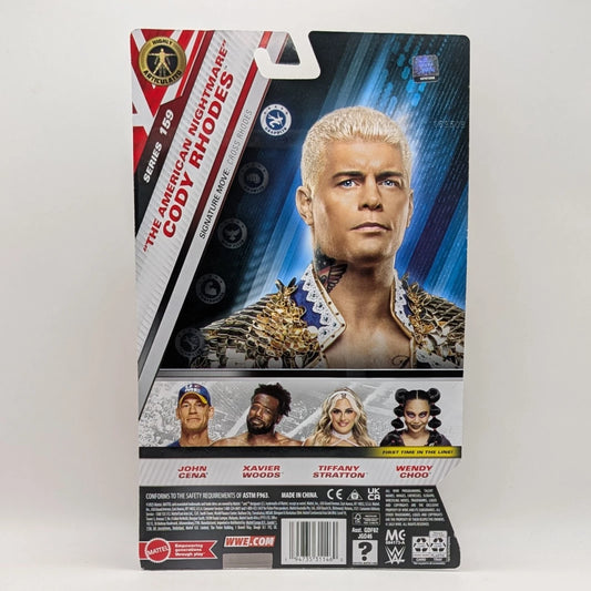 2025 WWE Mattel Main Event Series 159 "The American Nightmare" Cody Rhodes