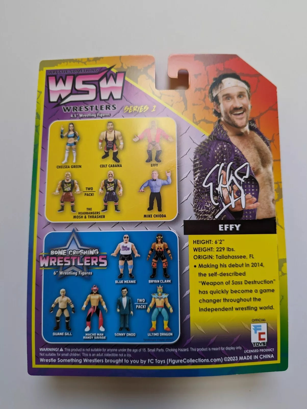 2023 FC Toys Wrestle-Something Wrestlers Series 1 Effy [Variant]