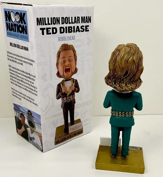 2025 Lakeshore Chinooks "Million Dollar Man" Ted DiBiase Bobblehead [With Green Suit]