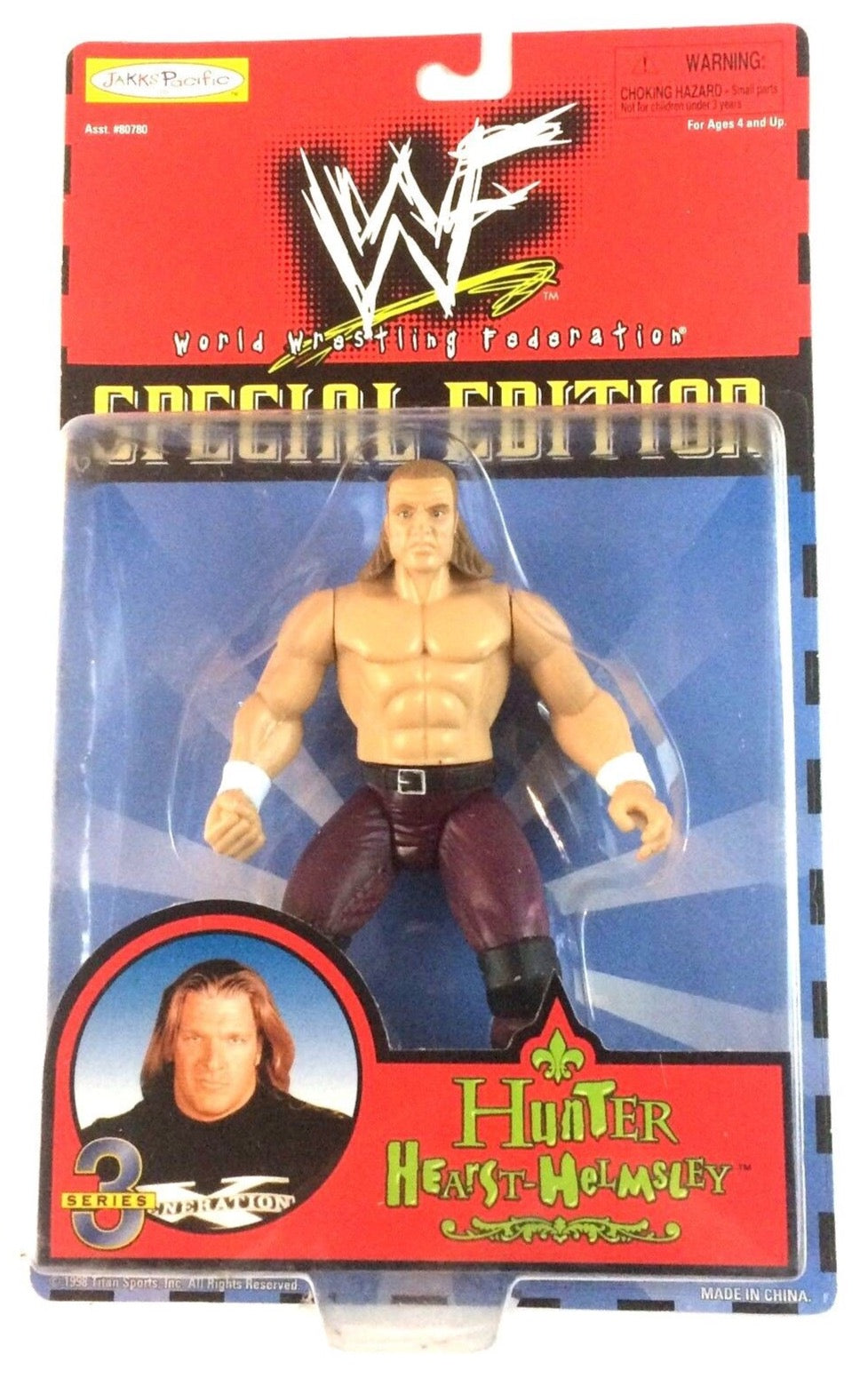 1999 WWF Jakks Pacific Special Edition Series 3 Hunter Hearst-Helmsley [Exclusive]