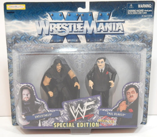 1999 WWF Jakks Pacific WrestleMania XV Special Edition: Undertaker & Paul Bearer [Exclusive]