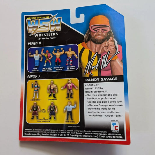 2024 FC Toys Wrestle-Something Wrestlers Series 2 "Macho Man" Randy Savage [Toy Color Edition]