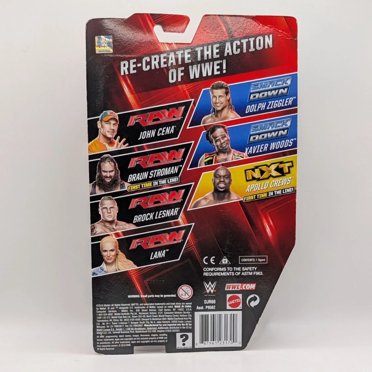 2016 WWE Mattel Basic Series 64 Braun Stroman