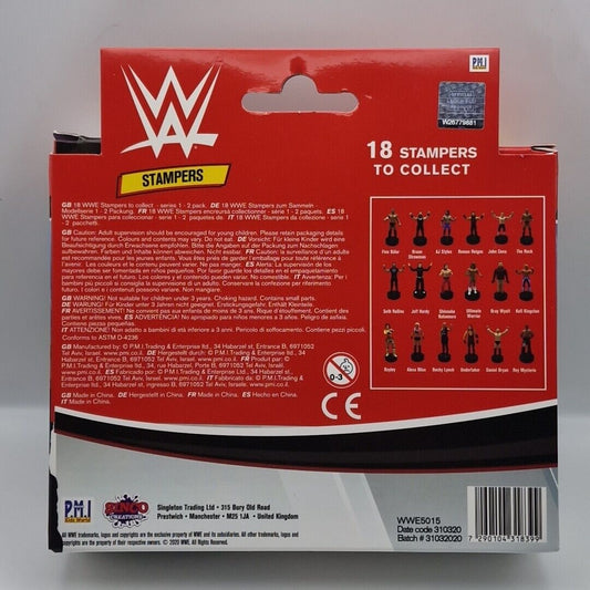 2020 WWE PMI Stampers 2-Pack: Kofi Kingston & Rey Mysterio