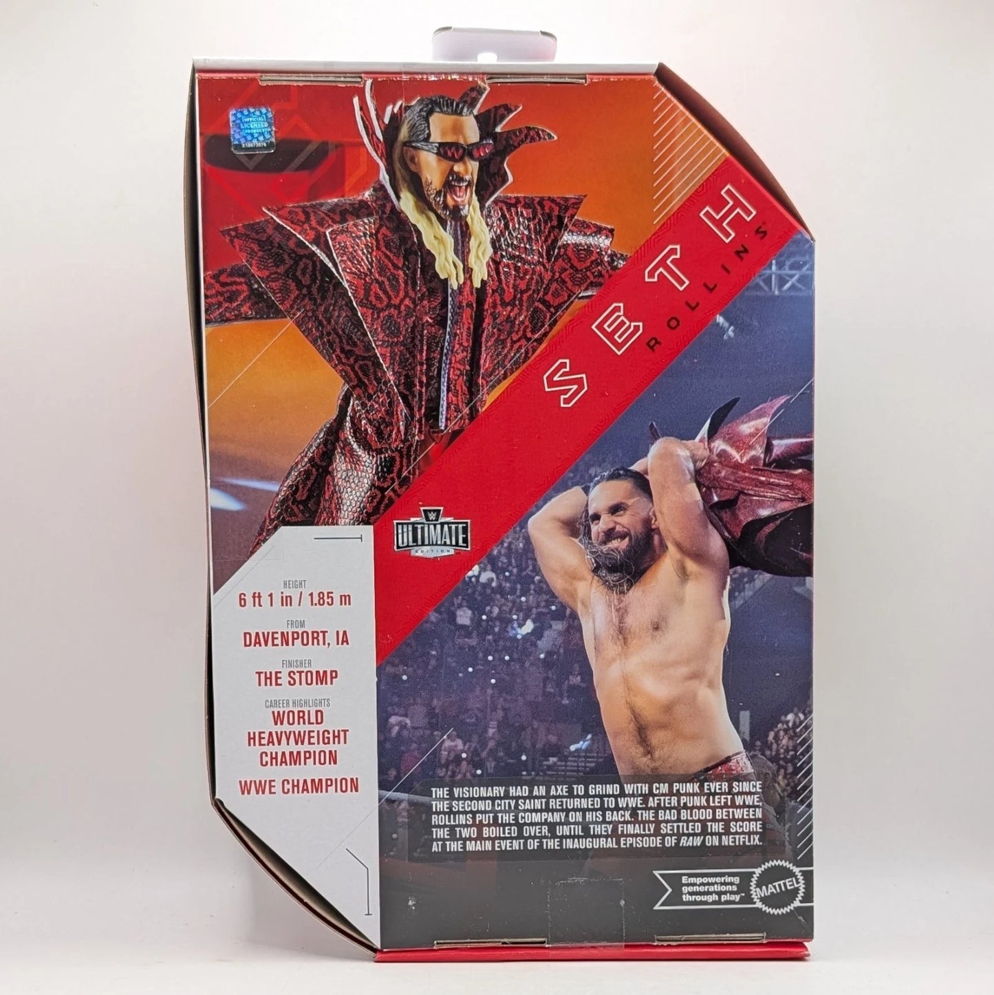 2026 WWE Mattel Ultimate Edition Series 30 Seth Rollins