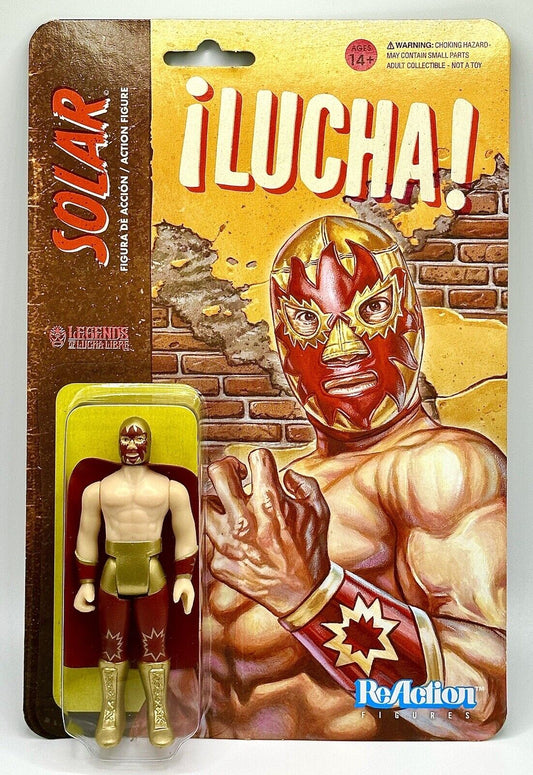 2019 Super7 Legends of Lucha Libre ReAction Solar