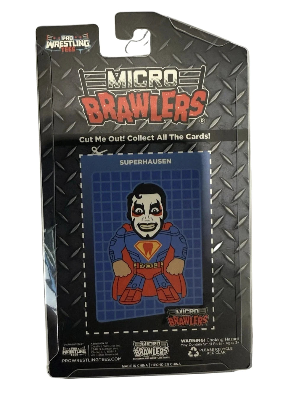 2025 Pro Wrestling Tees Micro Brawlers Limited Edition Superhausen