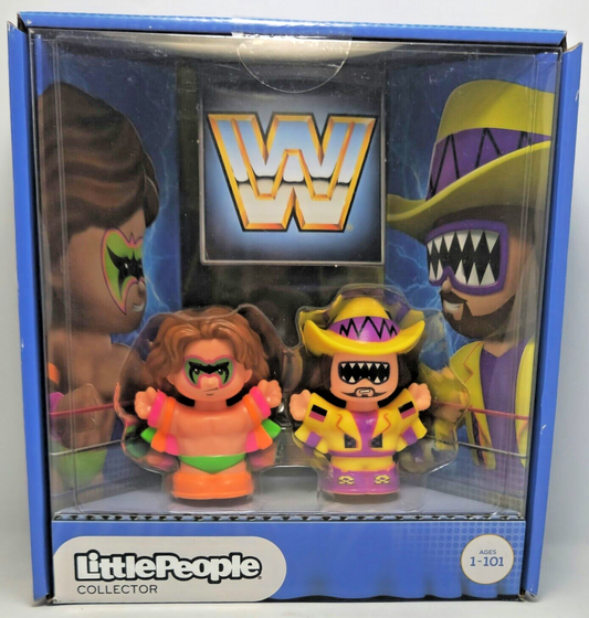 2019 WWE Fisher-Price Little People Multipack: Ultimate Warrior & "Macho Man" Randy Savage