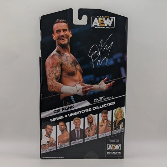 2022 AEW Jazwares Unmatched Collection Series 4 #25 CM Punk