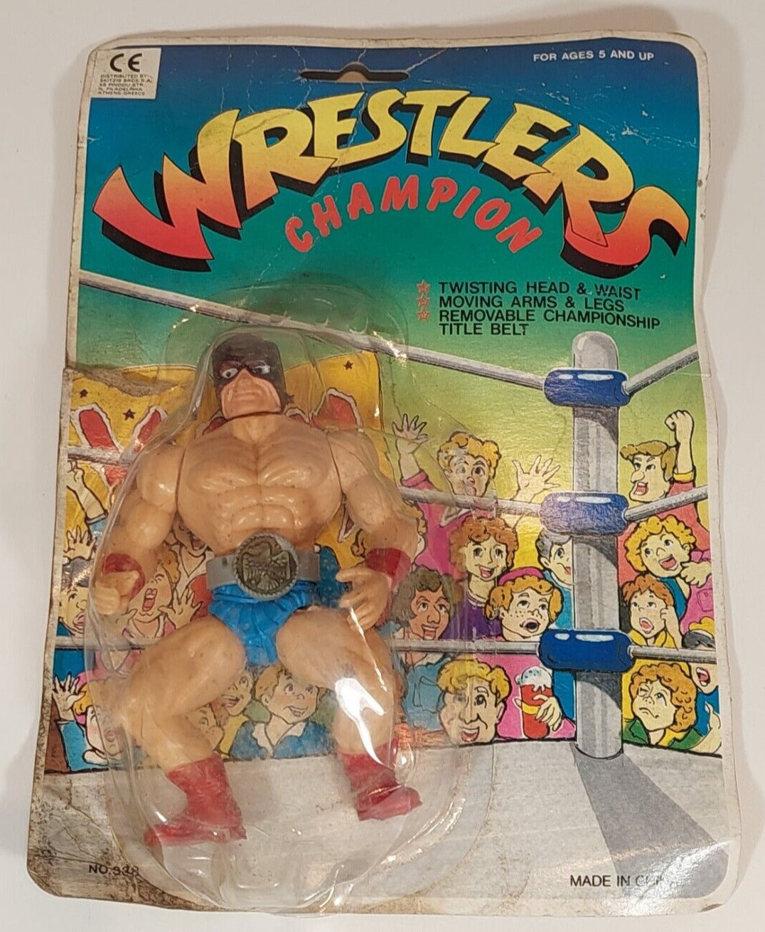 Wrestlers Champion Bootleg/Knockoff Wrestler 338/1 – Wrestling Figure ...