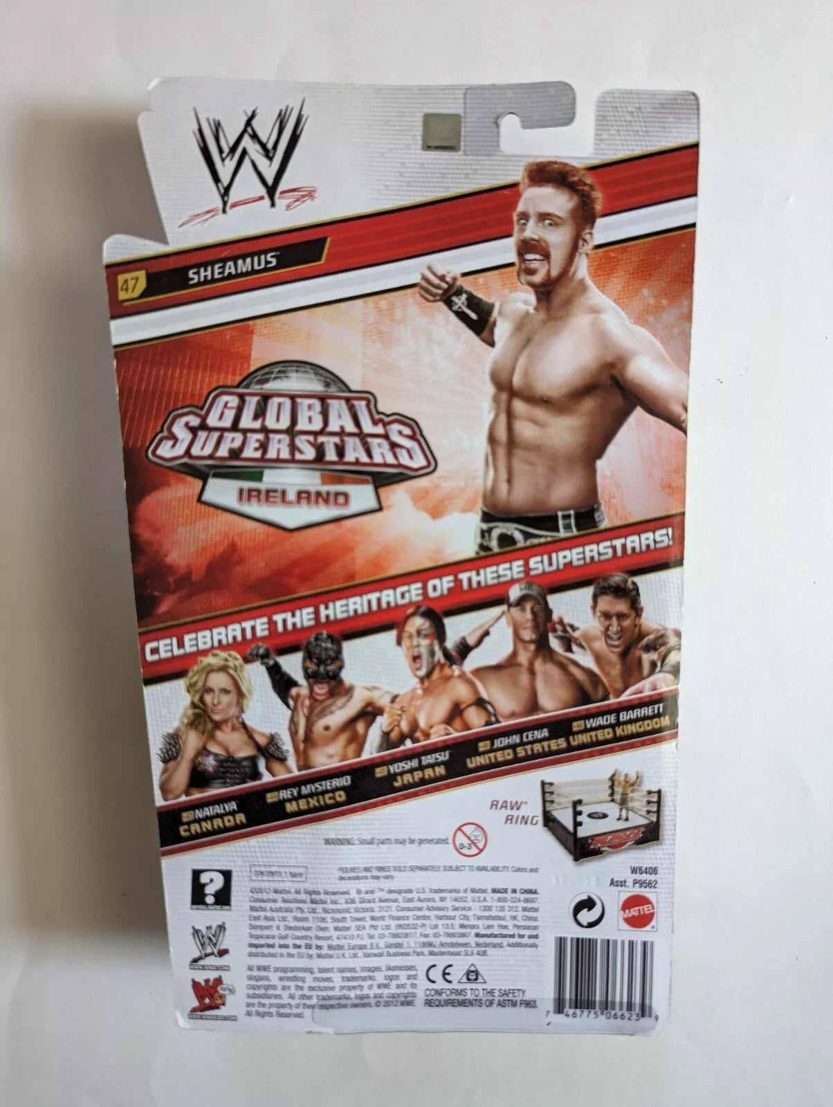 2012 WWE Mattel Basic Series 20 #47 Sheamus [Global Superstars