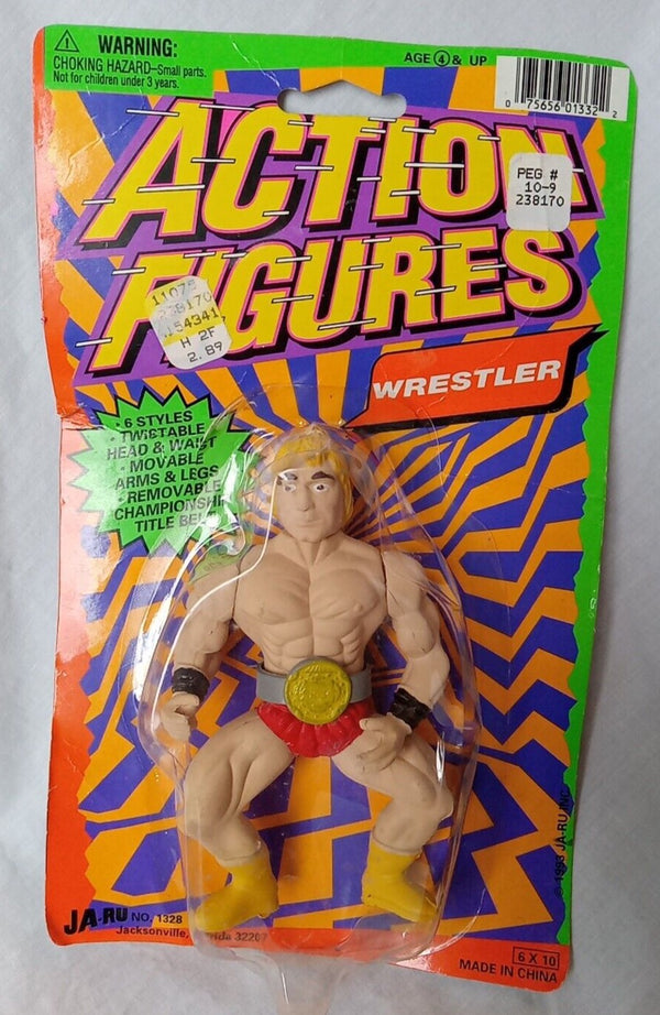 1993 Ja-Ru Bootleg/Knockoff Wrestler Action Figure – Wrestling Figure ...