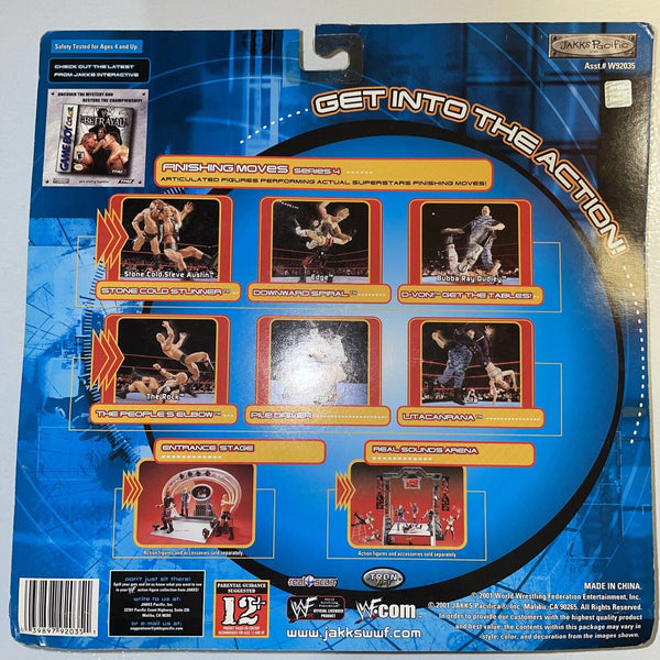 2001 Wwf Jakks Pacific Finishing Moves Series 4 