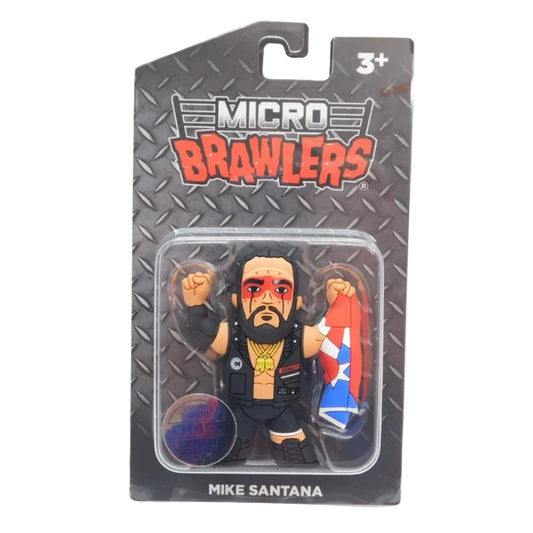 2026 Pro Wrestling Tees Crate Exclusive Mike Santana Micro Brawler [June, Chase]