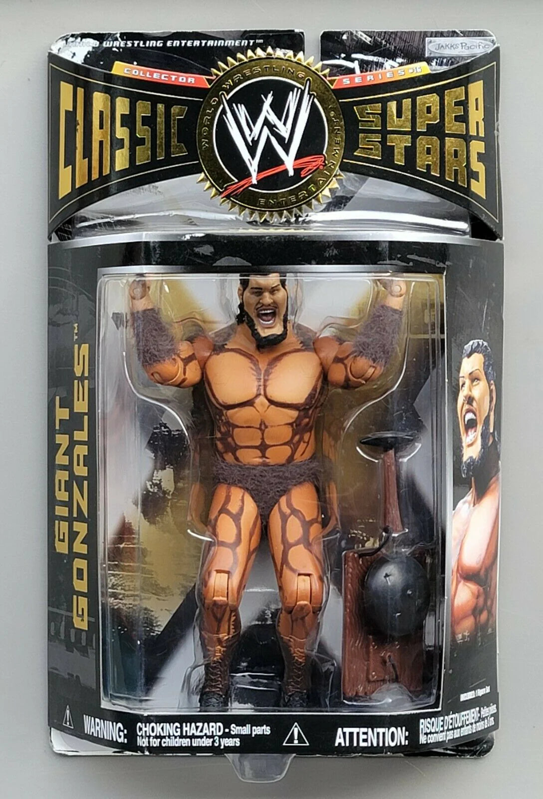 2007 WWE Jakks Pacific Classic Superstars Series 16 Giant Gonzalez