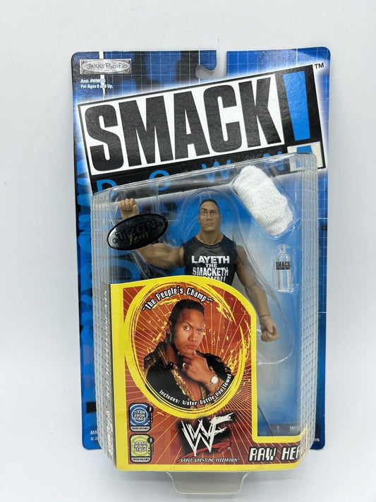 2000 WWF Jakks Pacific Titantron Live Raw Heat Series 2 The Rock