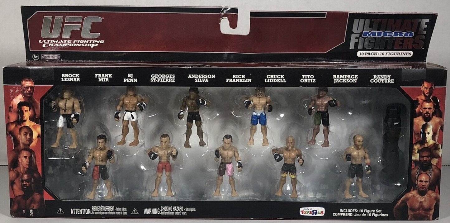 2010 Jakks Pacific UFC Ultimate Micro Fighters 10-Pack – Wrestling