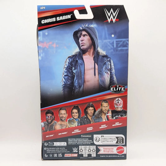 2026 WWE Mattel Elite Collection Series 124 Chris Sabin