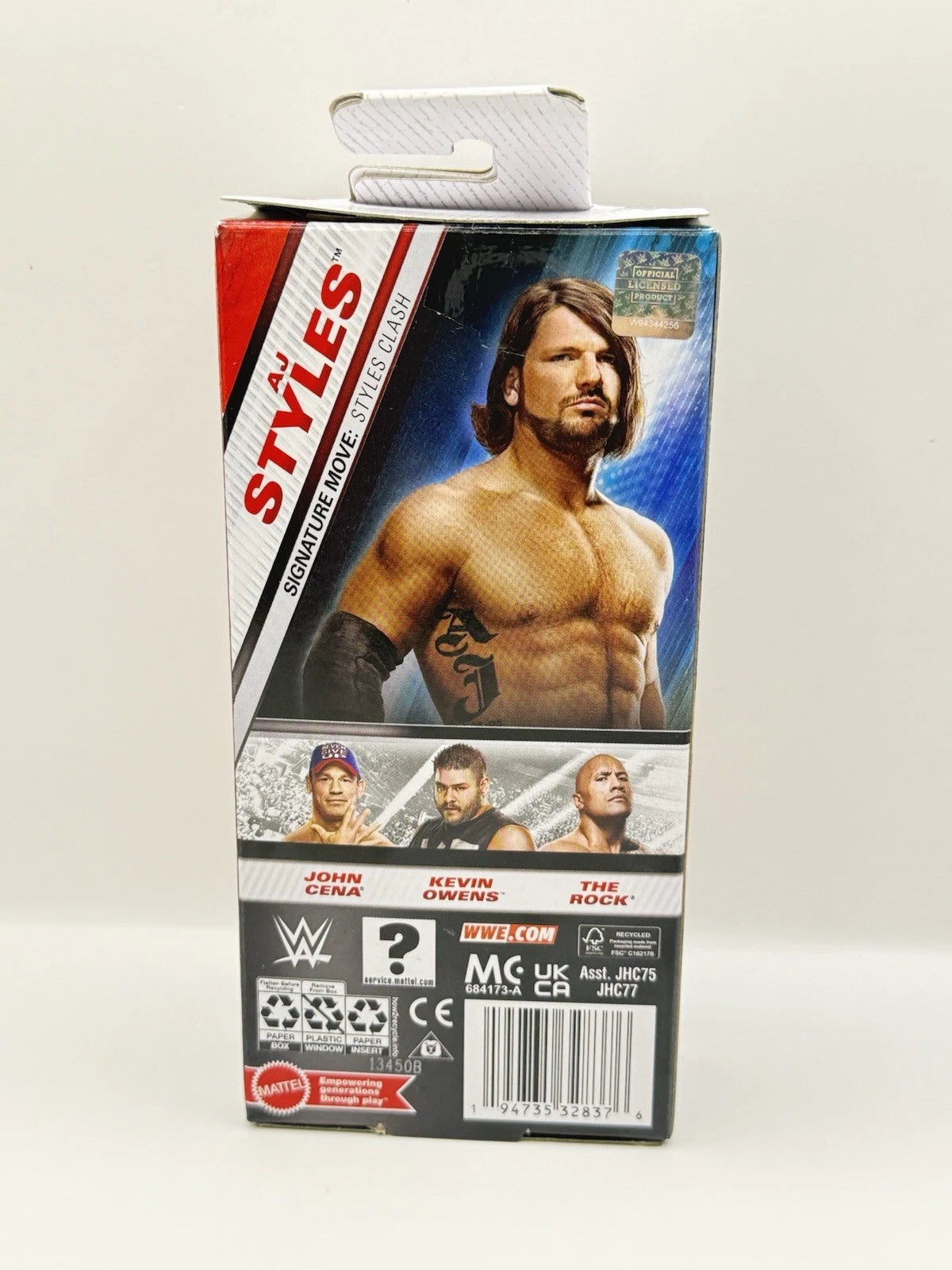 2025 WWE Mattel Value Figure Series 1 AJ Styles – Wrestling Figure
