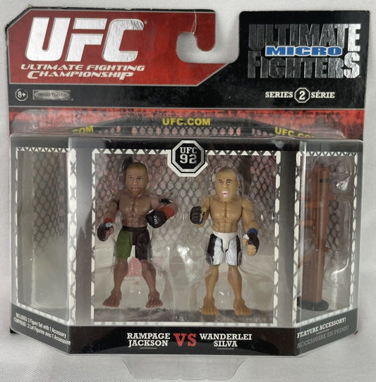2010 Jakks Pacific UFC 92 Ultimate Micro Fighters Series 2: Rampage Jackson vs. Wanderlei Silva