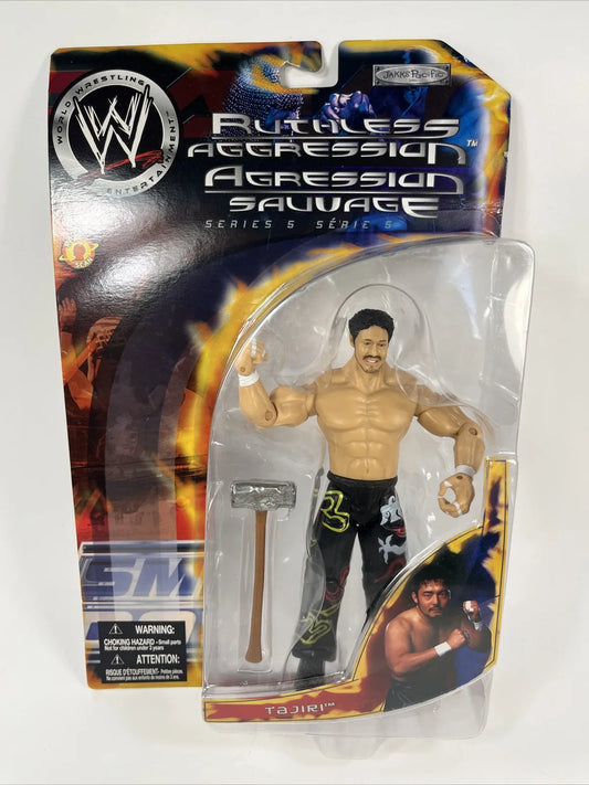 2003 WWE Jakks Pacific Ruthless Aggression Series 5 Tajiri