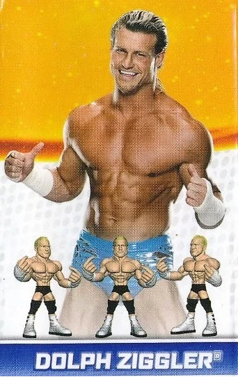 2015 WWE Bulls-i-Toy Eraseez Collectible Puzzle Eraser Dolph Ziggler