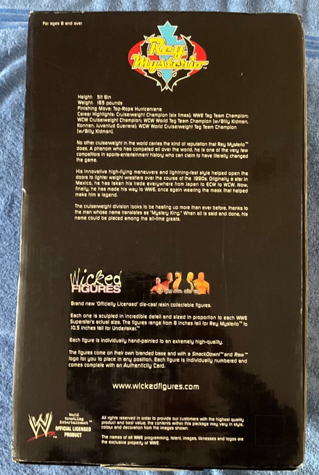 2003 WWE Puzzle Productions/Wicked Figures Series 1 Rey Mysterio