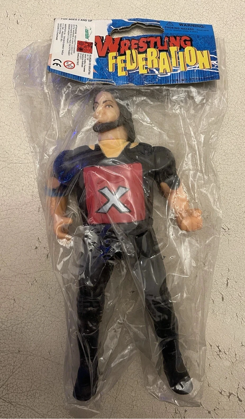 Wrestling Federation Bagged Bootleg/Knockoff Wrestler [Super Crazy]