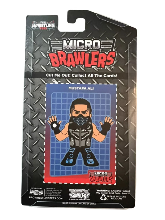 2024 Pro Wrestling Tees Crate Exclusive Mustafa Ali Micro Brawler [September]