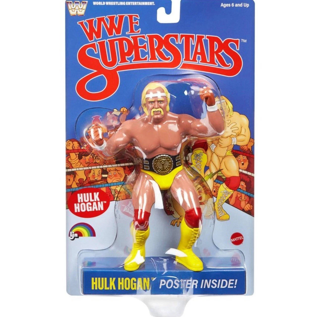 2025 Mattel LJN WWE Superstars Series 1 Hulk Hogan [Exclusive]
