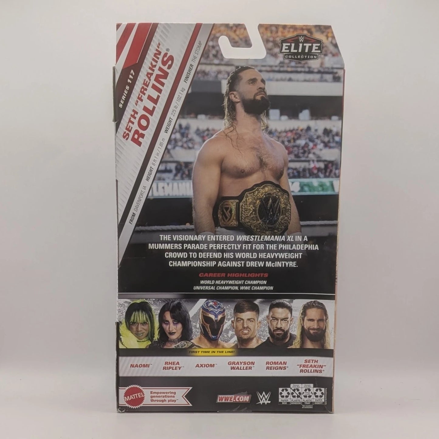 2025 WWE Mattel Elite Collection Series 117 Seth Rollins