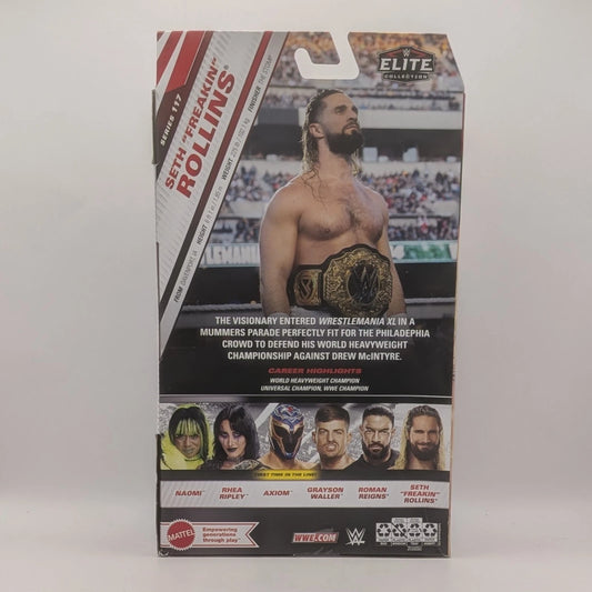 2025 WWE Mattel Elite Collection Series 117 Seth Rollins